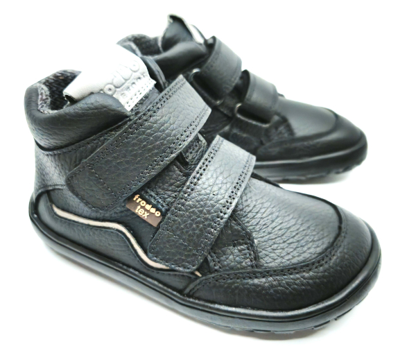Froddo Barefoot Membrána G3110264-7 Black Dětské sandále Renbut 13-106A