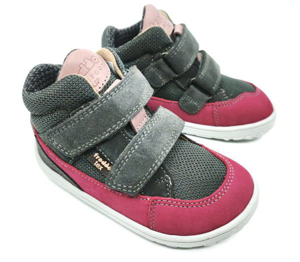 Froddo UP Barefoot Membrána G3110268-9 Dark Grey Dětské sandále Renbut 13-106A
