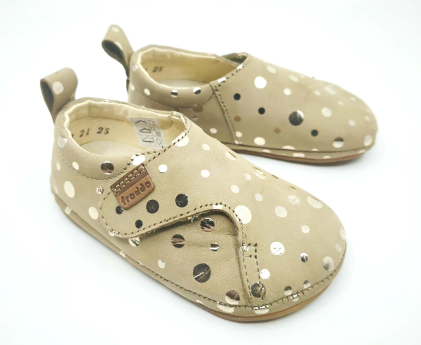 Froddo Prewalkers G1130020-1 Gold Dětské sandále Renbut 13-106A