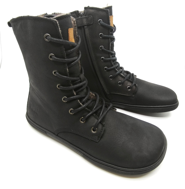 Koel Faro Lambswool Black Dětské sandále Renbut 13-106A