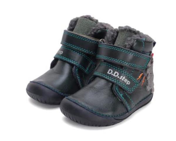 D.D.Step Barefoot zimní boty W070-42838A Emerald Dětské sandále Renbut 13-106A
