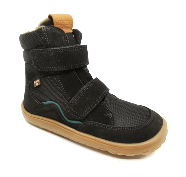 Froddo Barefoot zimní boty s membránou G3160247-16 Black Dětské sandále Renbut 13-106A