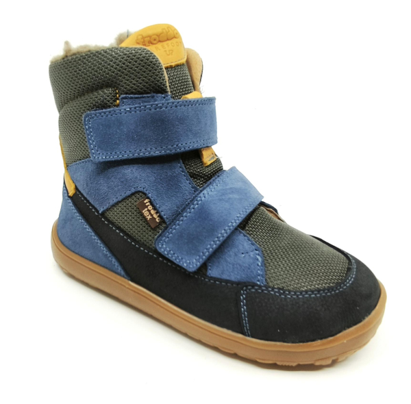 Froddo UP Barefoot zimní boty s membránou G3160252-3 Denim Dětské sandále Renbut 13-106A