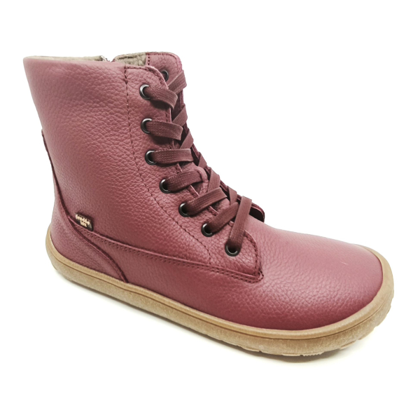 Froddo Barefoot s membránou G3160236-4 Bordeaux Dětské sandále Renbut 13-106A