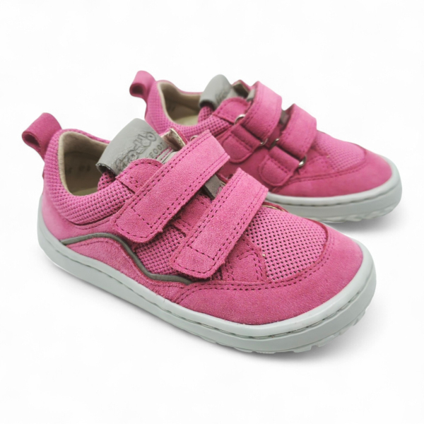 Froddo Barefoot Baze G3130271-24 Fuxia Dětské sandále Renbut 13-106A