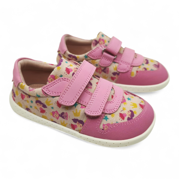 Garvalín Zapato Lona Estampada Rosa Dětské sandále Renbut 13-106A