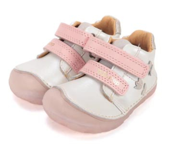 D.D. step Barefoot boty S073-61866 Pearl Dětské sandále Renbut 13-106A