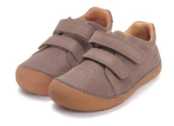 D.D. step Barefoot boty S063-61983A Chocolate Dětské sandále Renbut 13-106A