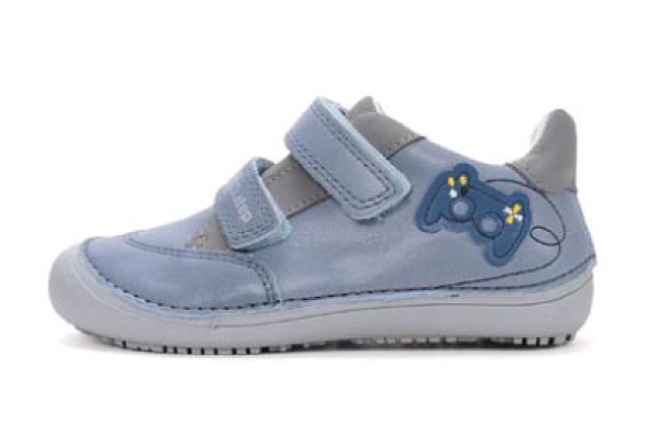 D.D. step Barefoot boty S063-61460A Aero Blue Dětské sandále Renbut 13-106A
