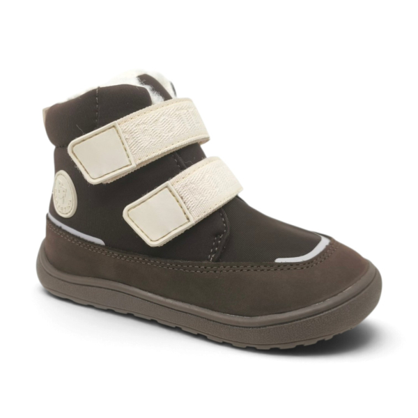 Protetika zimní barefoot boty Dario Brown Dětské sandále Renbut 13-106A