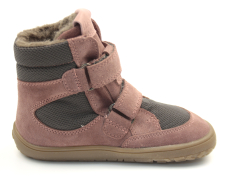 Froddo Barefoot zimné topánky s membránou G3160189-7 Grey Pink