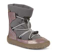 Froddo Barefoot zimní boty s membránou G3160212-7 Pink shine