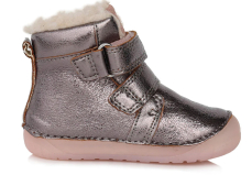 D.D.Step Barefoot zimní boty W070-353A Grey