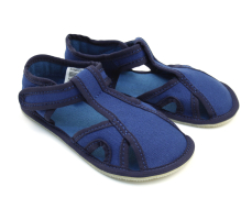 Ef Barefoot Blue 386 chlapčenské papuče