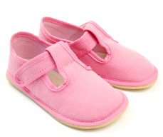 Ef barefoot dievčenske papuče 395 Pink