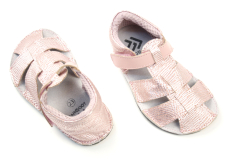 Ef Barefoot sandálky Pink Gliter