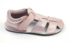 Ef Barefoot sandálky Pink Gliter