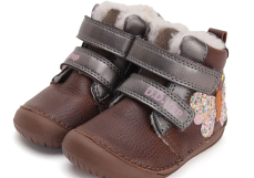 D.D.Step Barefoot zimní boty W070-42522A Chocolate