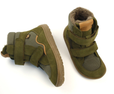 Froddo Barefoot zimní boty s membránou G3160233-2 Olive