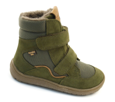 Froddo Barefoot zimní boty s membránou G3160233-2 Olive