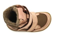 Froddo Barefoot zimní boty s membránou G3160233-9 Pink/Gold