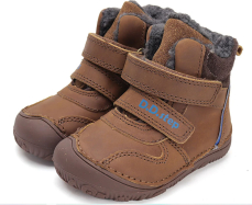 D.D.Step Barefoot zimní boty W073-42814 Chocolate