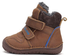 D.D.Step Barefoot zimní boty W073-42814 Chocolate