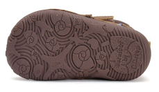 D.D.Step Barefoot zimní boty W073-42814 Chocolate