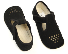 Beda Barefoot papučky Just Black