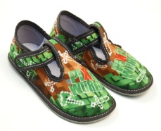 Ef Barefoot papuče 395 Pixel World Ef Barefoot papuče 395 Pixel World