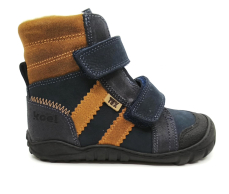 Koel barefoot Milo 3 Hydro navy Cognac Koel barefoot Milo 3 Hydro navy Cognac