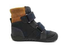 Koel barefoot Milo 3 Hydro navy Cognac Koel barefoot Milo 3 Hydro navy Cognac