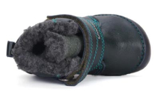 D.D.Step Barefoot zimní boty W070-42838A Emerald D.D.Step Barefoot zimní boty W070-42838A Emerald