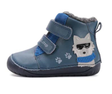 D.D.Step Barefoot zimní boty W070-52893 Royal Blue D.D.Step Barefoot zimní boty W070-52893 Royal Blue