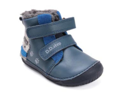 D.D.Step Barefoot zimní boty W070-52893 Royal Blue D.D.Step Barefoot zimní boty W070-52893 Royal Blue