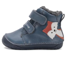 D.D.Step Barefoot zimní boty W070-52301 Bermuda Blue D.D.Step Barefoot zimní boty W070-52301 Bermuda Blue