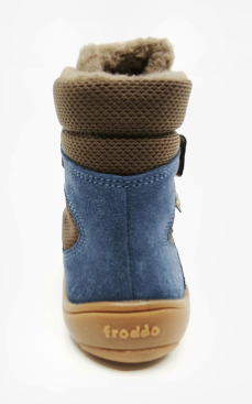 Froddo Barefoot zimní boty s membránou G3160247-2 Denim