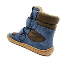 Froddo Barefoot zimní boty s membránou G3160247-2 Denim