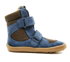 Froddo Barefoot zimní boty s membránou G3160247-2 Denim