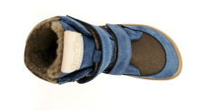 Froddo Barefoot zimní boty s membránou G3160247-2 Denim