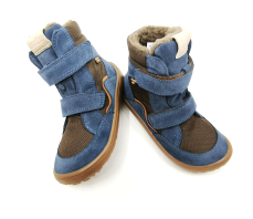 Froddo Barefoot zimní boty s membránou G3160247-2 Denim