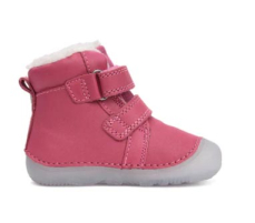 D.D.Step Barefoot zimní boty W073-52684B Dark Pink D.D.Step Barefoot zimní boty W073-52684B Dark Pink