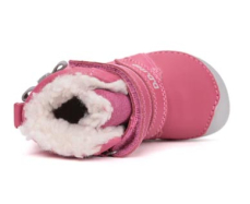 D.D.Step Barefoot zimní boty W073-52684B Dark Pink D.D.Step Barefoot zimní boty W073-52684B Dark Pink