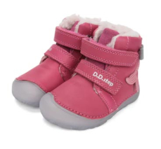 D.D.Step Barefoot zimní boty W073-52684B Dark Pink D.D.Step Barefoot zimní boty W073-52684B Dark Pink