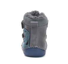 D.D.Step Barefoot zimní boty W073-52943B Dark Grey