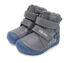 D.D.Step Barefoot zimní boty W073-52943B Dark Grey