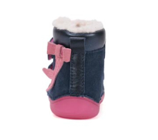 D.D.Step Barefoot zimní boty W073-52684 Royal Blue D.D.Step Barefoot zimní boty W073-52684 Royal Blue