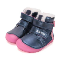 D.D.Step Barefoot zimní boty W073-52684 Royal Blue D.D.Step Barefoot zimní boty W073-52684 Royal Blue