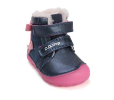 D.D.Step Barefoot zimní boty W073-52684 Royal Blue D.D.Step Barefoot zimní boty W073-52684 Royal Blue