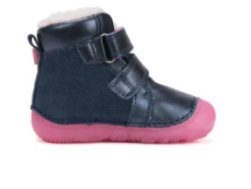 D.D.Step Barefoot zimní boty W073-52684 Royal Blue D.D.Step Barefoot zimní boty W073-52684 Royal Blue